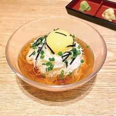 【名物】十勝川西産 長芋そうめん 音更竹内養鶏場 米艶卵のせ