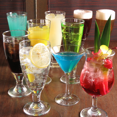 【単品飲み放題】120分2,200(税込)！生ビールもOK★(70種以上)
