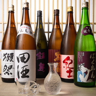 日本酒各種豊富に取り揃え！
