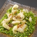 料理メニュー写真&nbsp;【名物】穴子天ぷら ねぎ醤油