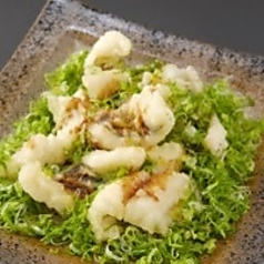 【名物】穴子天ぷら ねぎ醤油