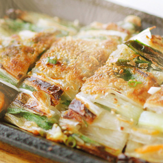 ネギニラチヂミ  の写真