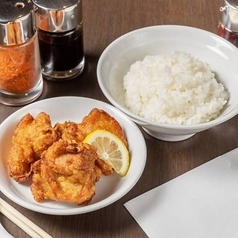 ライス+唐揚げ(3ヶ)セット