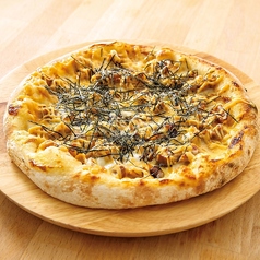 モッツァレラチーズのてりやきチキンピザ