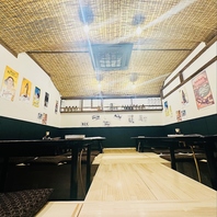 様々なシーンでご利用可能です。貸切も承ります。