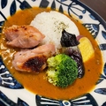 料理メニュー写真 燻製チキンカレー