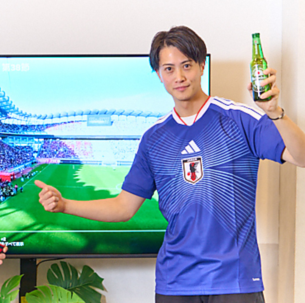 サッカーを中心にスポーツ観戦！