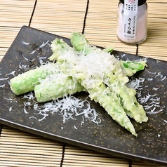アスパラ 雪チーズ