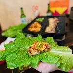 当店自慢の厚切りサムギョプサル200gをリーズナブルに楽しめます！1500円