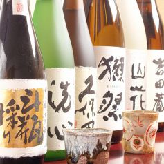 日本酒の種類が豊富