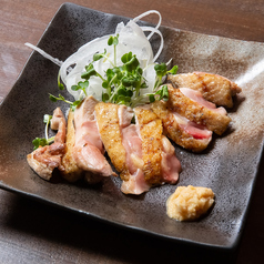 大和地鶏ももたたき