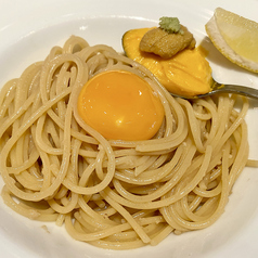 「雲丹バター」たまごパスタ