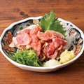 料理メニュー写真&nbsp;国産鶏のももたたき
