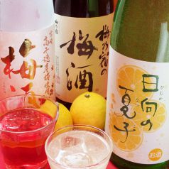 梅酒・果実酒にもこだわり有り！