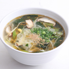 玉子スープ/わかめスープ/野菜スープ/クッパ