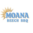 MOANA Beach BBQモアナビーチバーベキューのロゴ