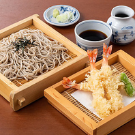 ☆季節で変わるこだわりのお蕎麦をご用意☆