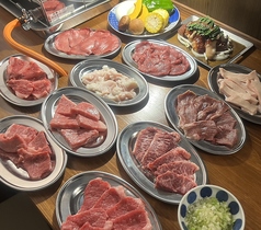 焼肉メニューは豊富にご用意！