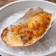 ガーリックソースと香草パン粉の焼き牡蠣