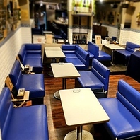 ゆったりとした店内で貸し切りもできます♪