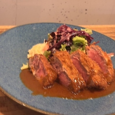 【神戸洋食の定番】牛ヘレビーフカツレツ（100g）の写真