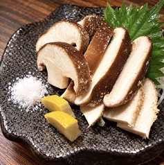 むかわ町・原木しいたけの刺身or炙り