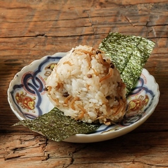 じゃこ山椒のおにぎり