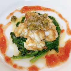 季節限定　タラの白子のムニエル　レモンソース