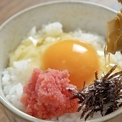 ★明太子のせ卵かけご飯