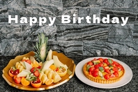 【誕生日・記念日などのお祝いに】メッセージプレート