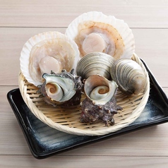 【卓上焼き】特得！！倍盛り貝焼きセット