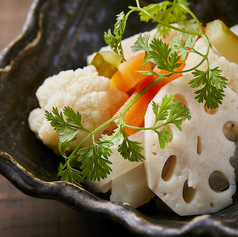 季節野菜のピクルス