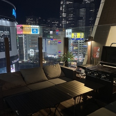 新宿歌舞伎町テラス　ビアガーデンBBQ EDENのコース写真
