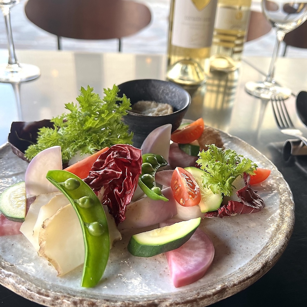 豊田産の採れたて野菜を中心に使用した本格イタリアンをお楽しみ下さい。