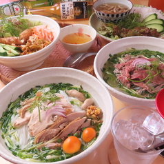 本格ベトナム料理が楽しめます！