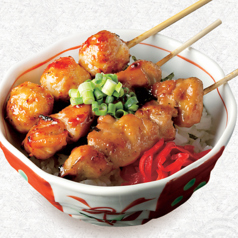 竜鳳自慢の一杯!炭火やきとり丼