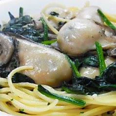 魚介類のスパゲティ　オリーブ風味