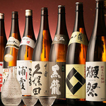 全国の本格焼酎・日本酒のラインナップが豊富♪飲み放題地域最安値♪