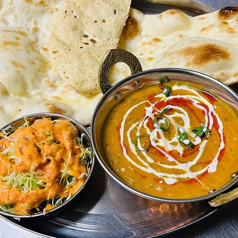 本格インドカレー堪能♪辛さ調整[甘口・マイルド・中辛・辛口・激辛・超激辛]◎貸切OK