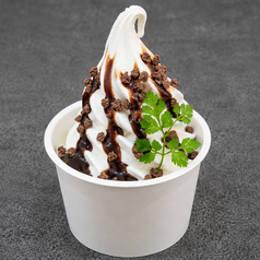 ソフトクリーム チョコレートソース