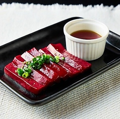 薄切り上レバー炙り焼き