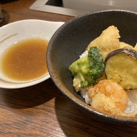 セルフならでは♪天丼などもお作りいただけます！