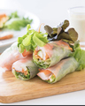 料理メニュー写真&nbsp;生春巻き Fresh Spring Rolls &nbsp;2p 