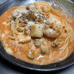 エビのクリームパスタ