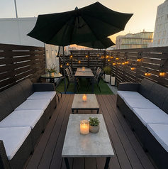 屋上テラス（40名収容）