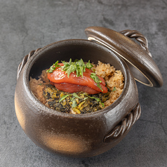 高菜明太土鍋ご飯