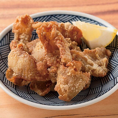 鶏皮の唐揚げ