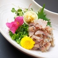 料理メニュー写真&nbsp;鯵のたたき 香味野菜とともに