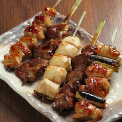 鶏串盛合せ 