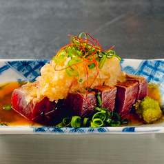 本マグロみぞれポン酢